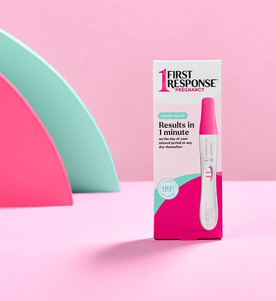 First Response Rapid Result Pregnancy Test.