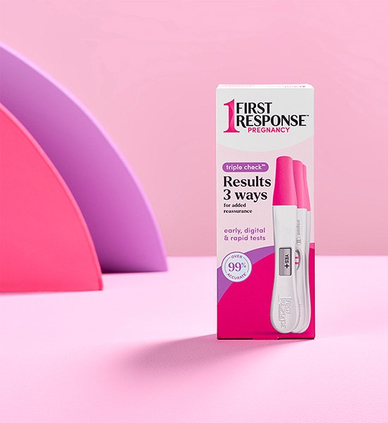 First Response Triple Check Pregnancy Test.